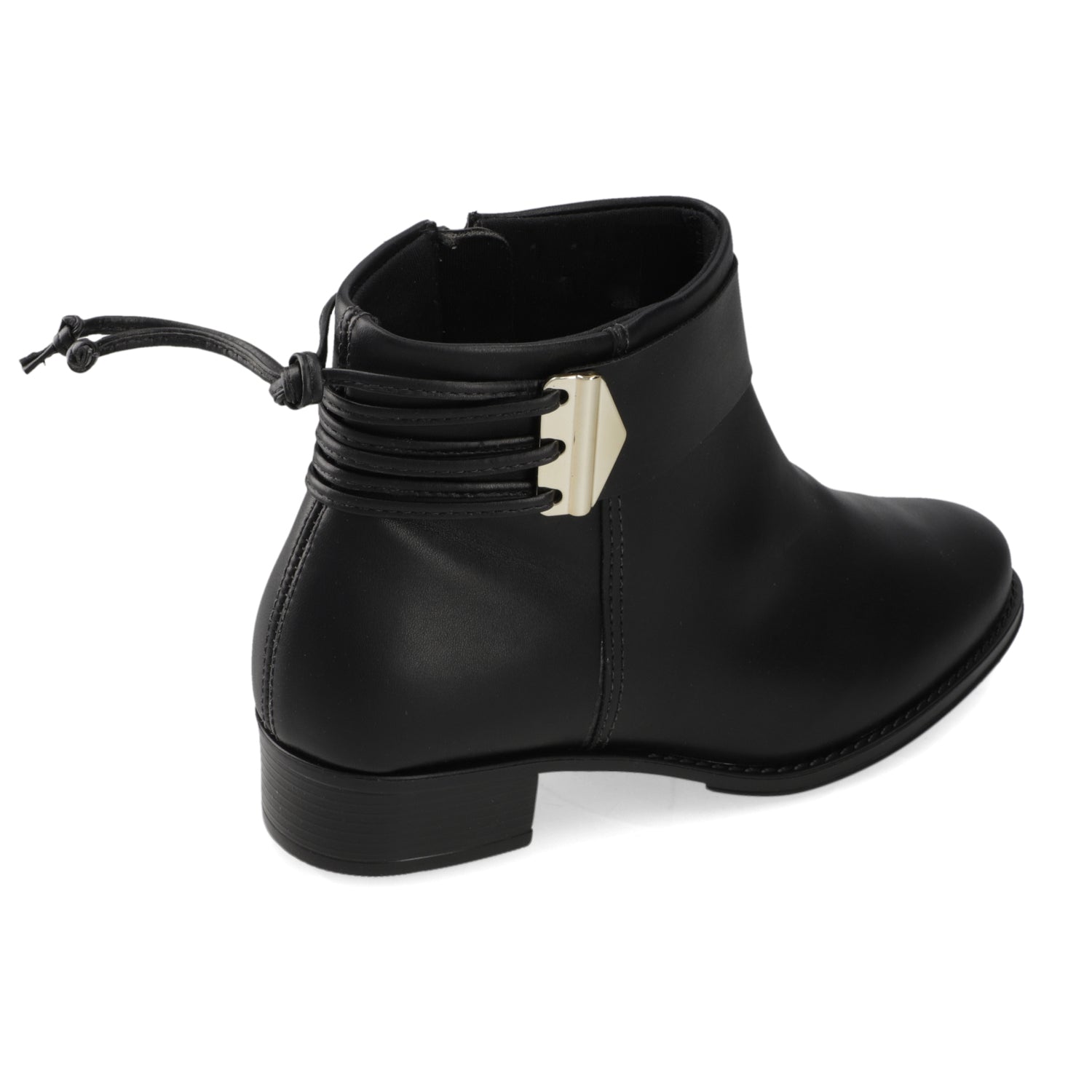 Botin Taco Ancho 3 cm Negro Beira Rio 35 / Negro