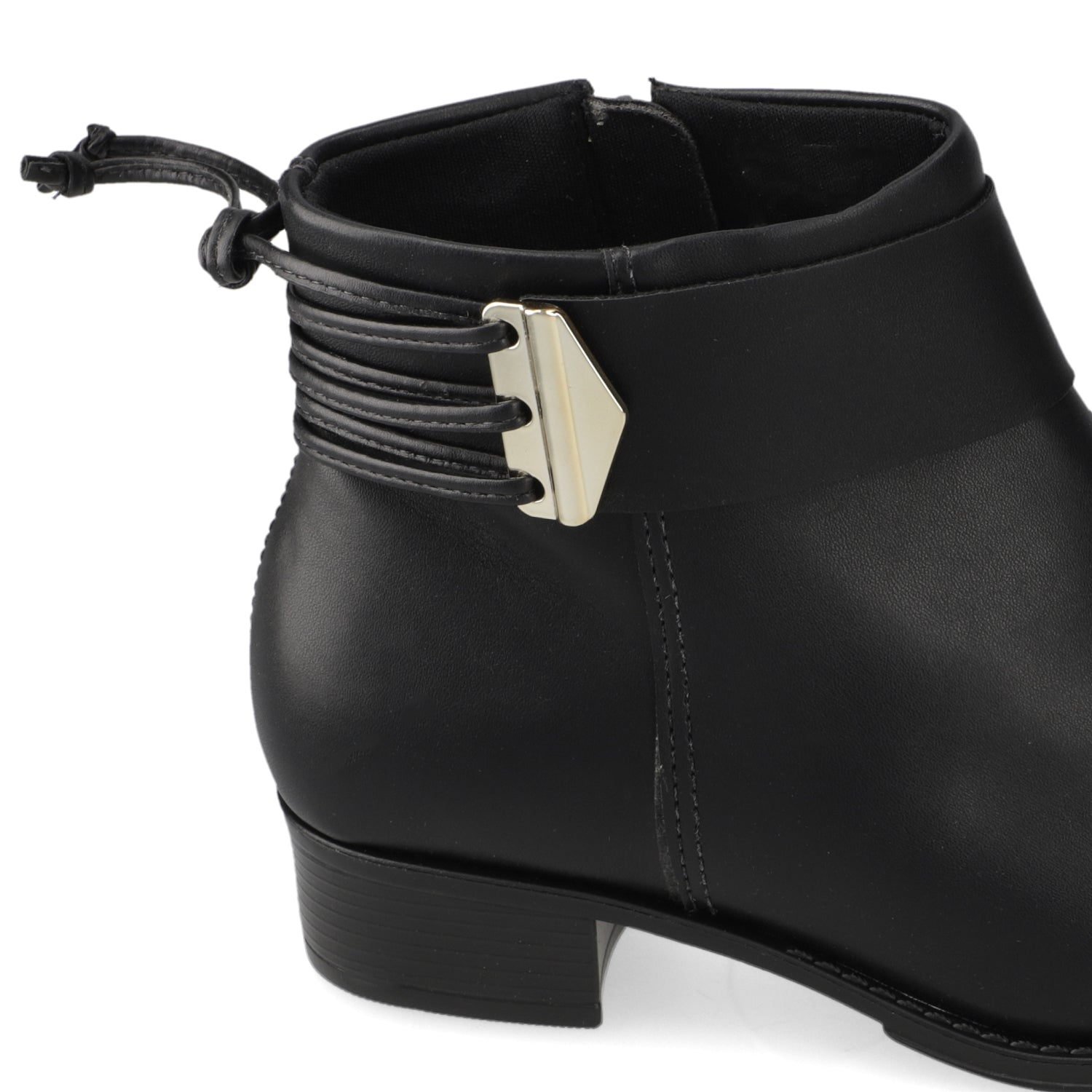 Botin Taco Ancho 3 cm Negro Beira Rio 35 / Negro