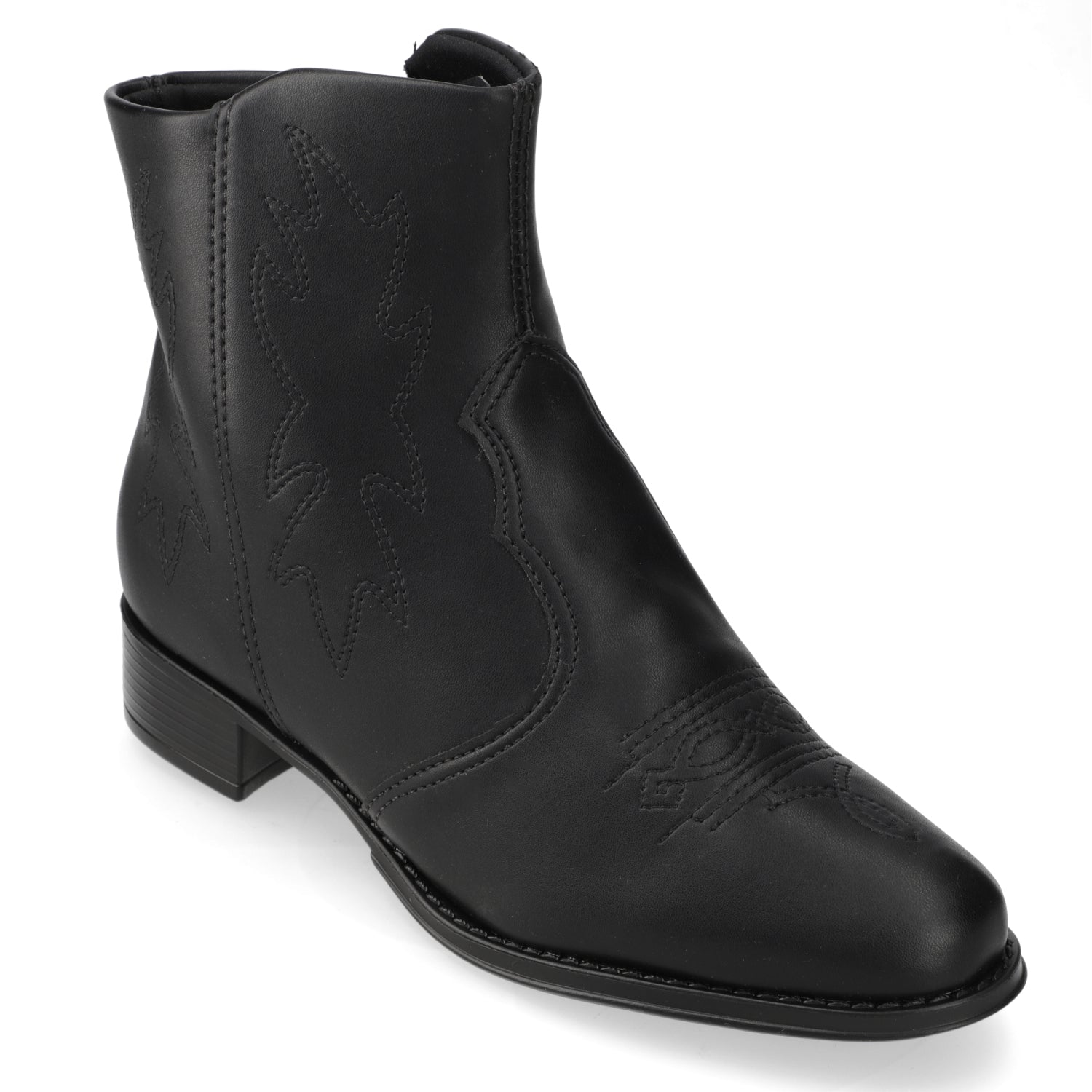 Botin Taco Ancho 3 cm Negro Beira Rio 35 / Negro