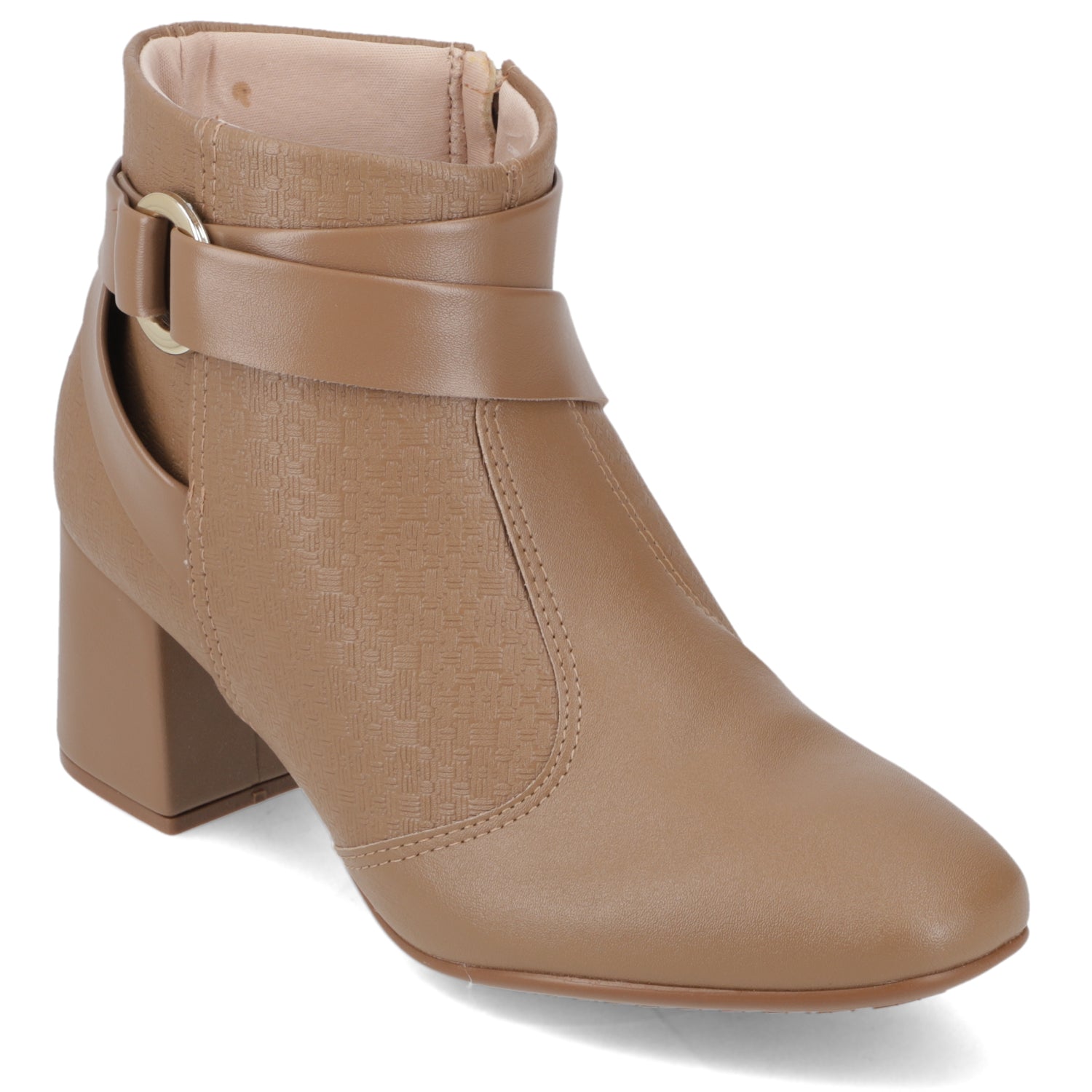 Botín Beira Rio Beige 35