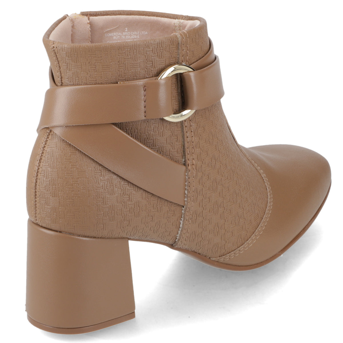 Botín Beira Rio Beige 35