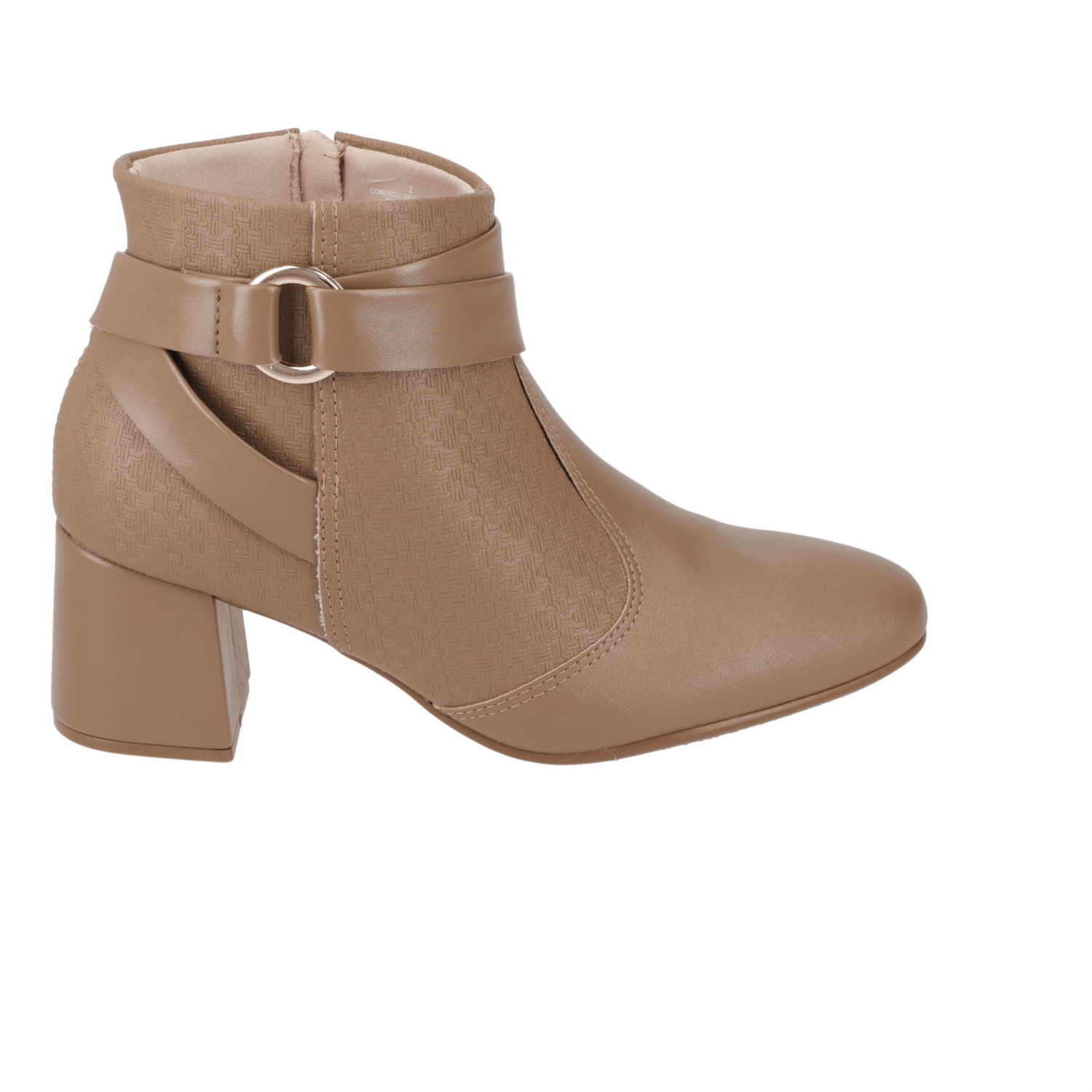 Botín Beira Rio Beige 35