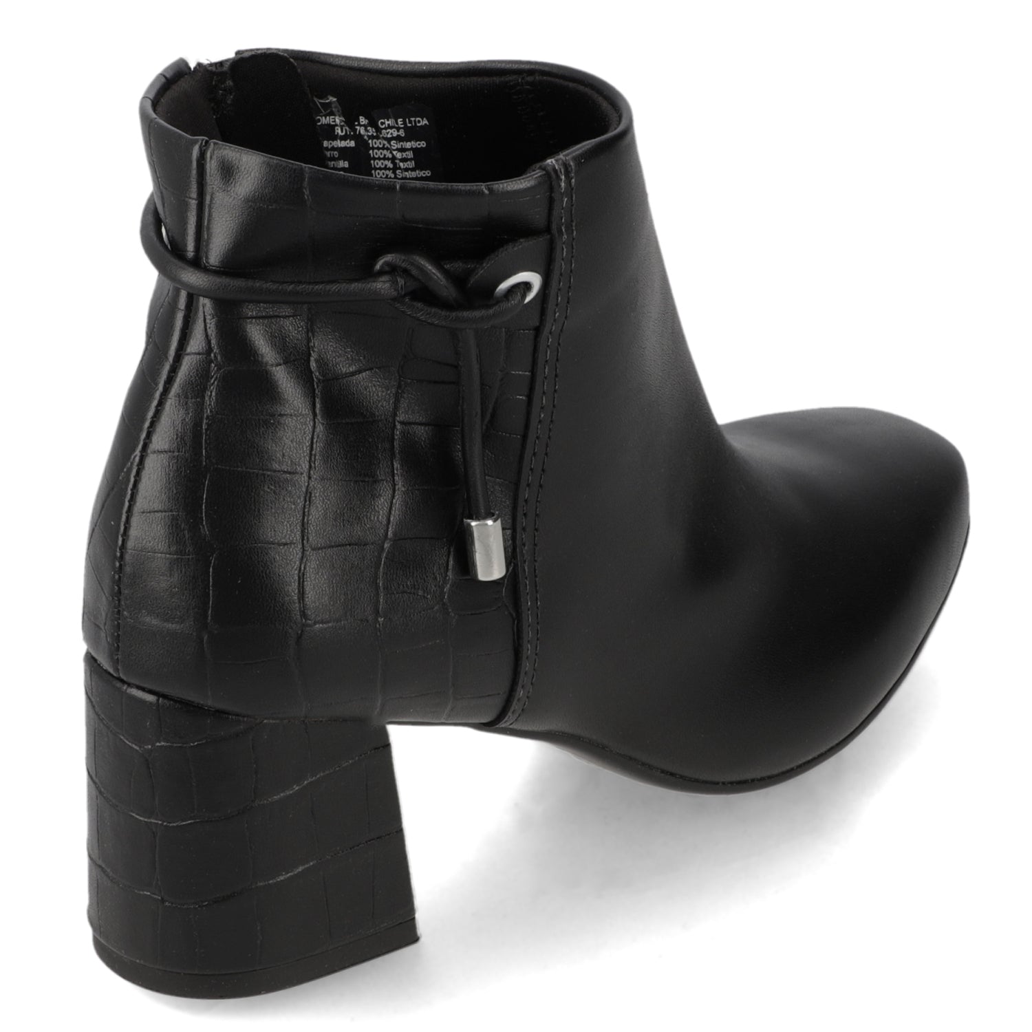 Botin Negra Beira Rio 35 / Negro
