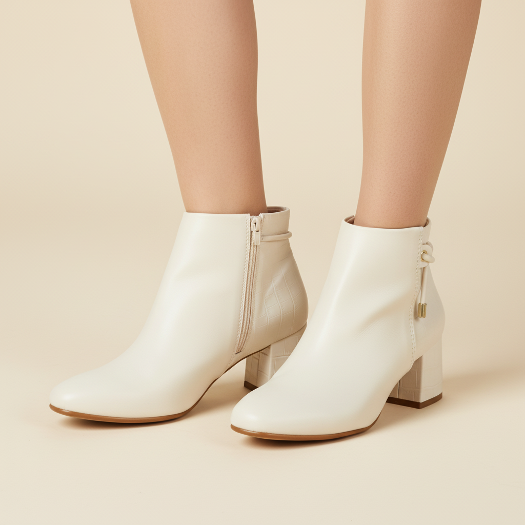 Botin Blanco OFF Beira Rio 35 / Blanco OFF
