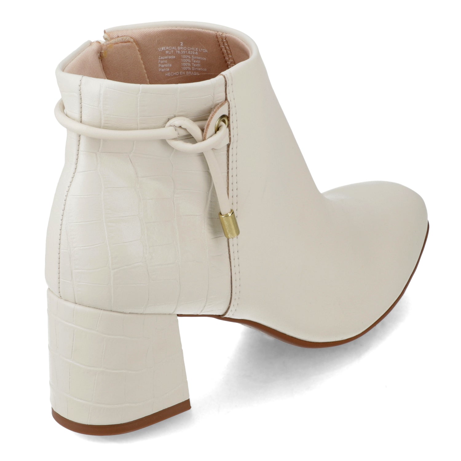 Botin Blanco OFF Beira Rio 35 / Blanco OFF