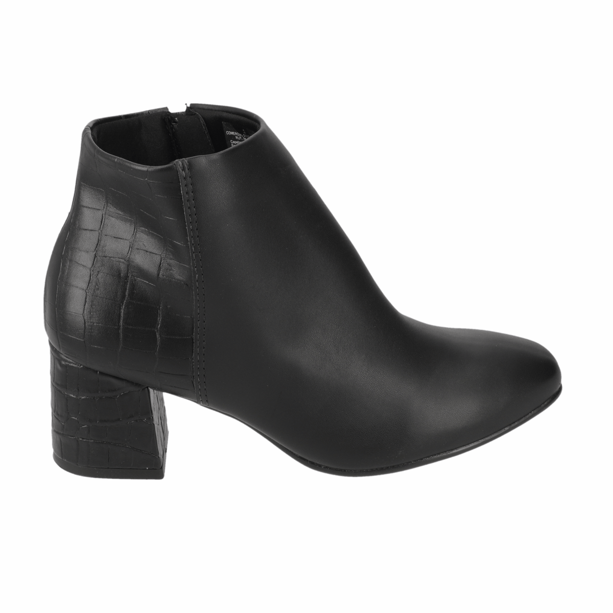 Botin Negro Beira Rio 35 / Negro