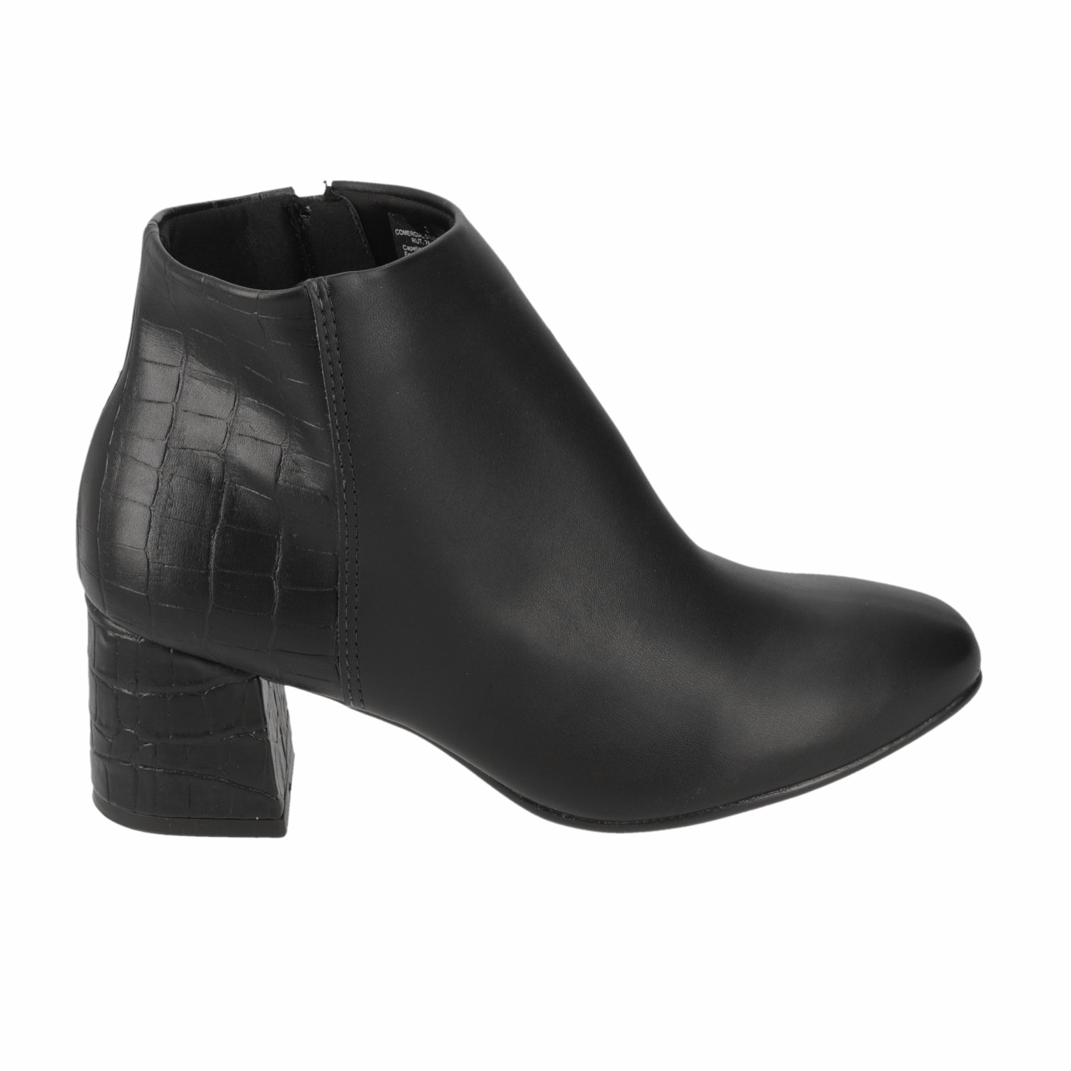 Botin Negro Beira Rio 35 / Negro