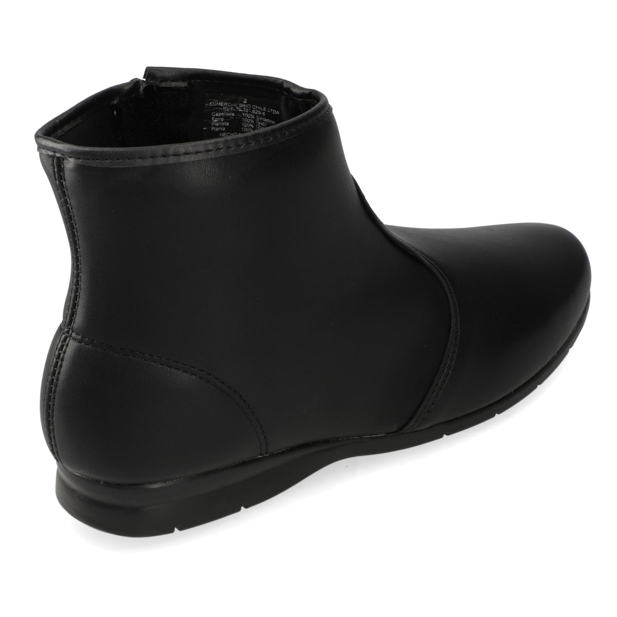 Botin Plano Negro Beira Rio 35 / Negro