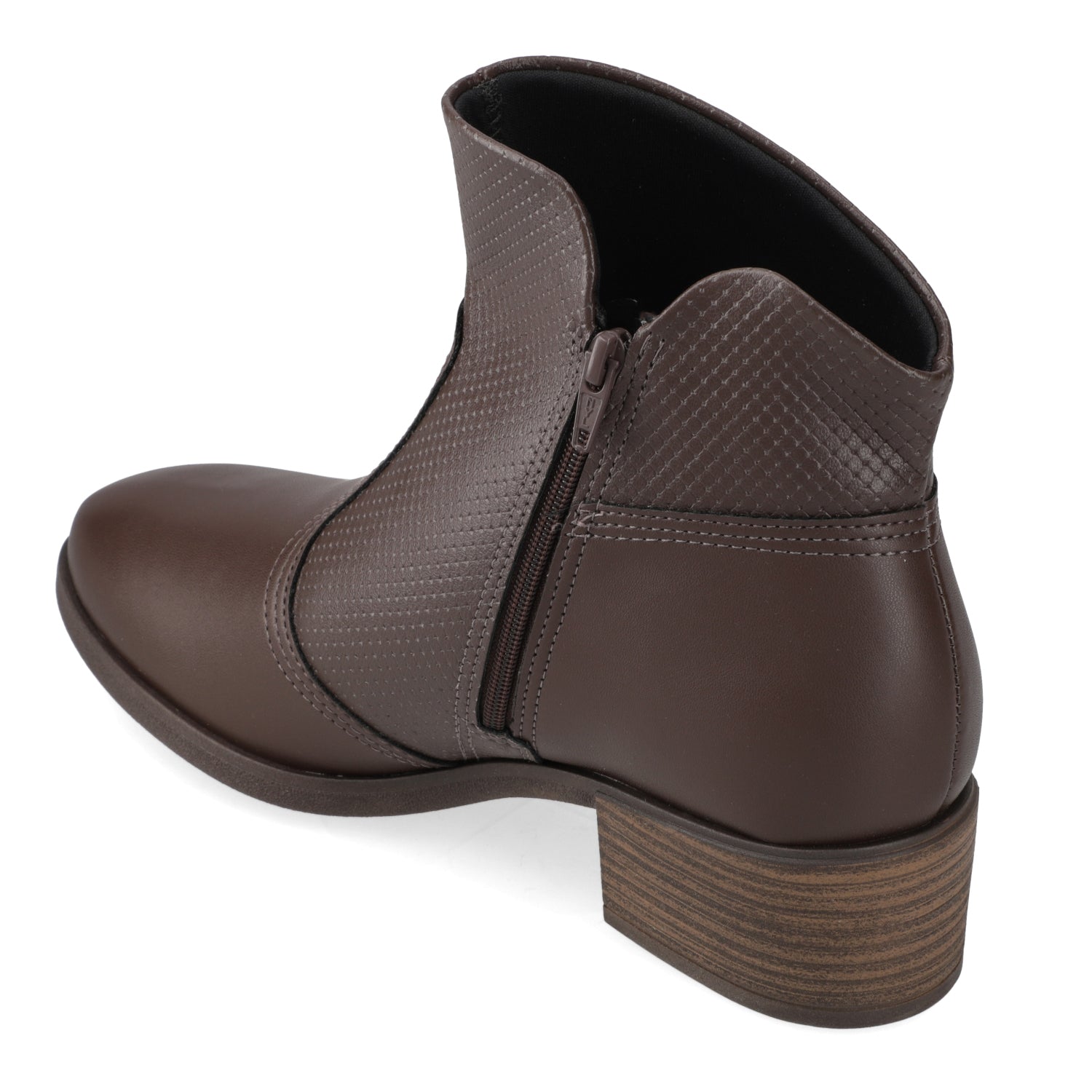 Botin Taco Ancho 3 cm Café Beira Rio 35 / Café
