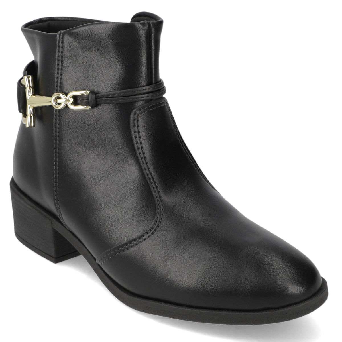 Botin Negro Beira Rio 35 / Negro