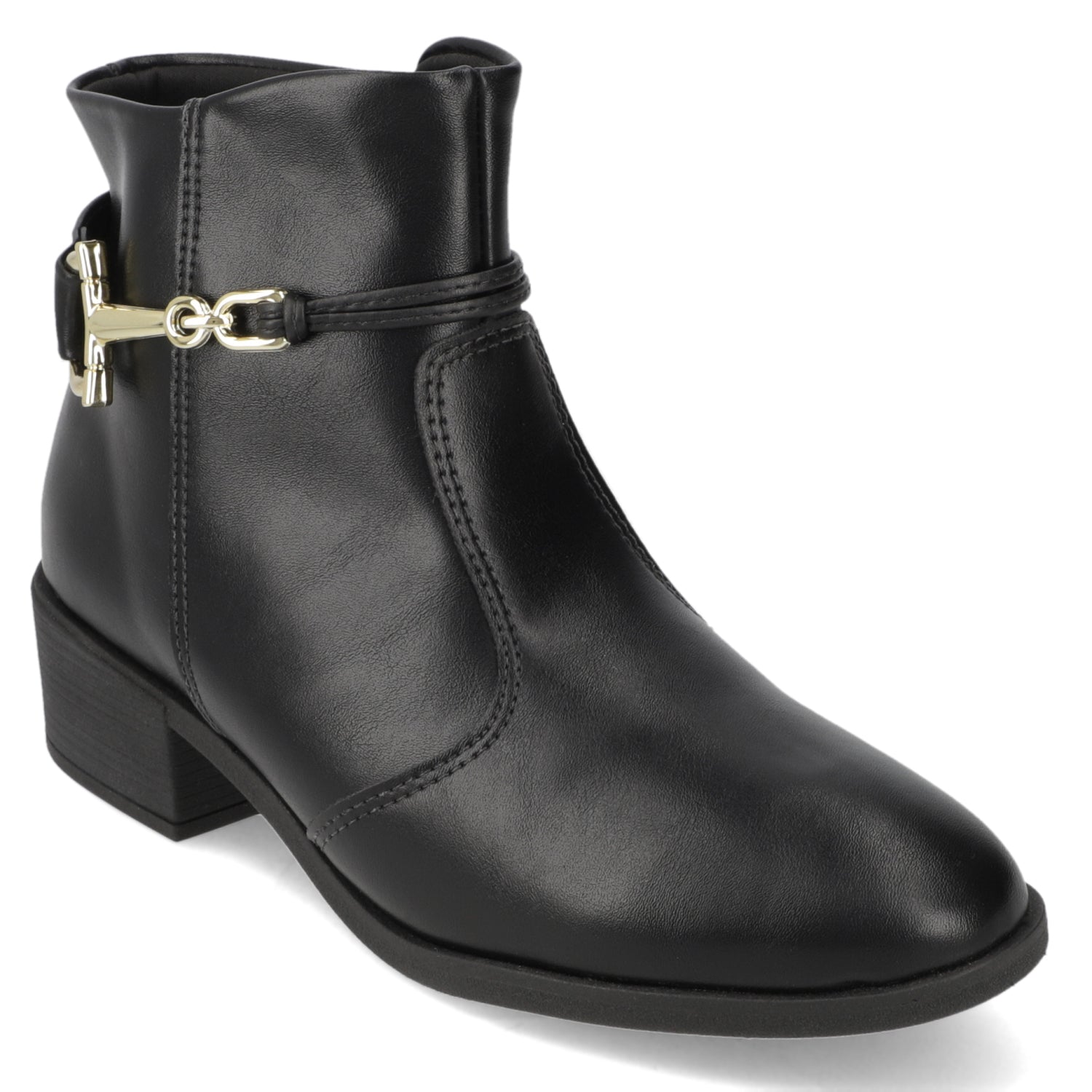 Botin Negro Beira Rio 35 / Negro