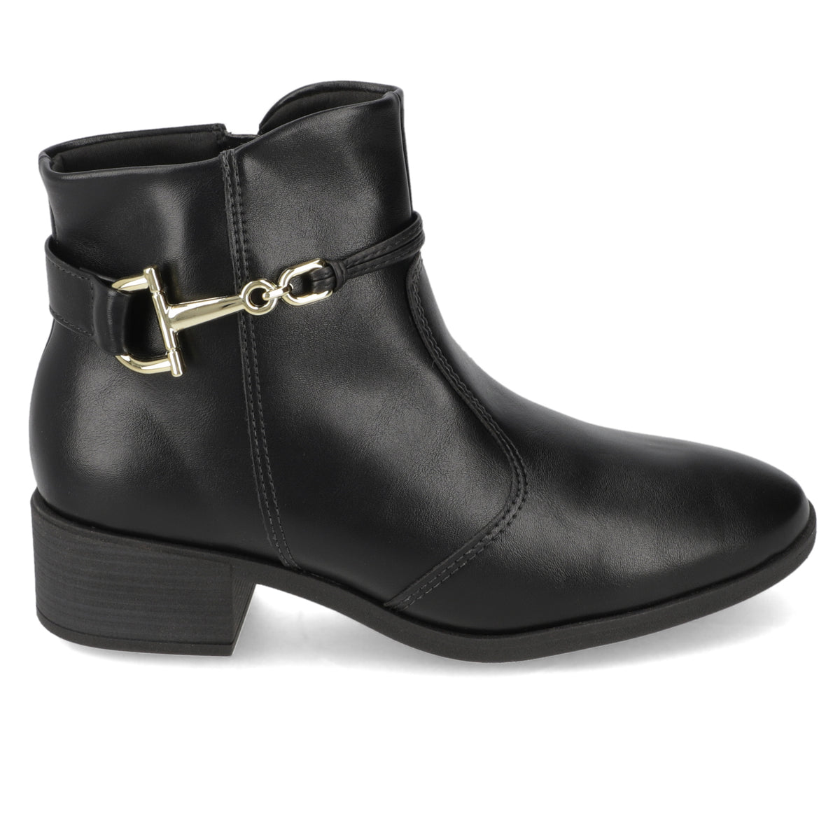 Botin Negro Beira Rio 35 / Negro