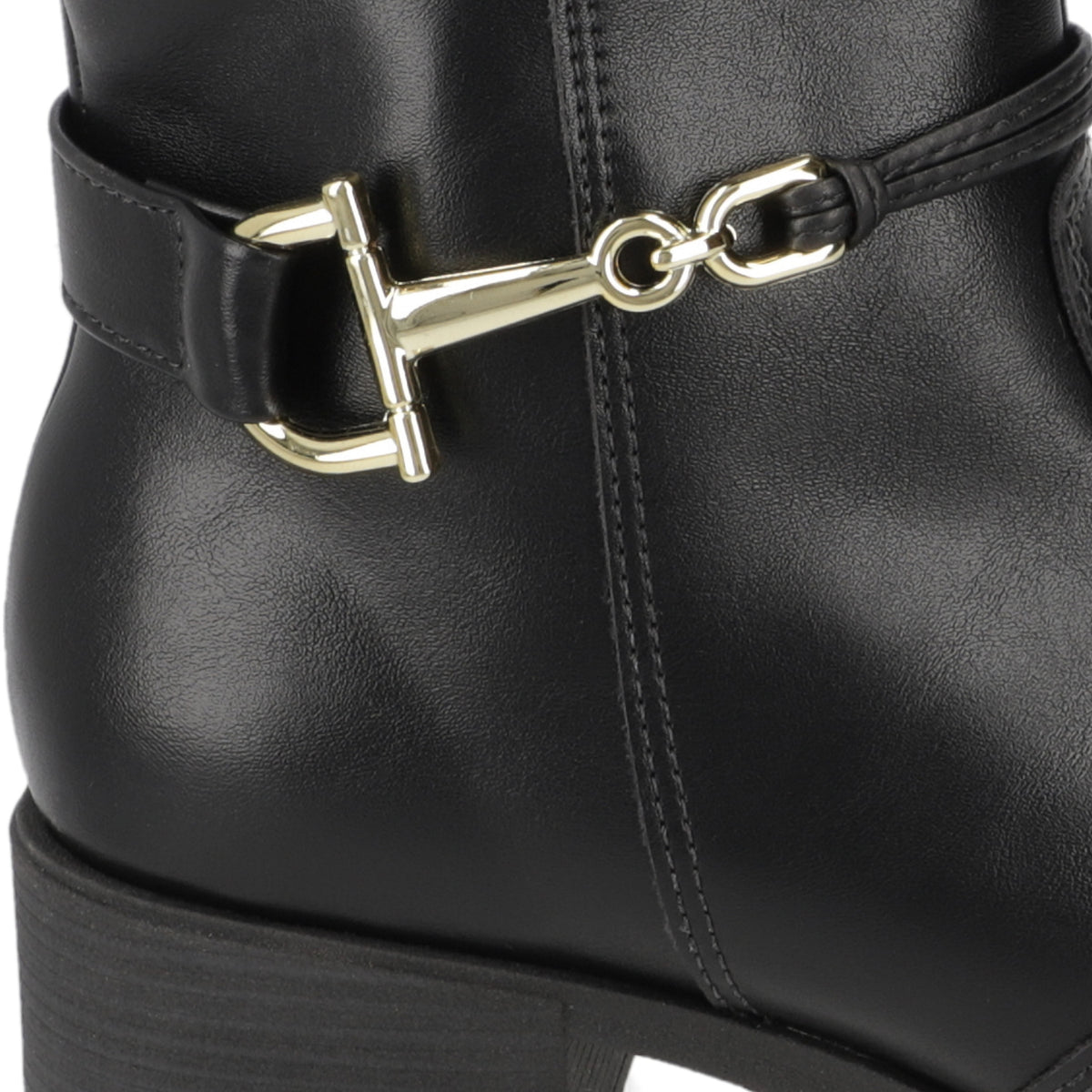 Botin Negro Beira Rio 35 / Negro