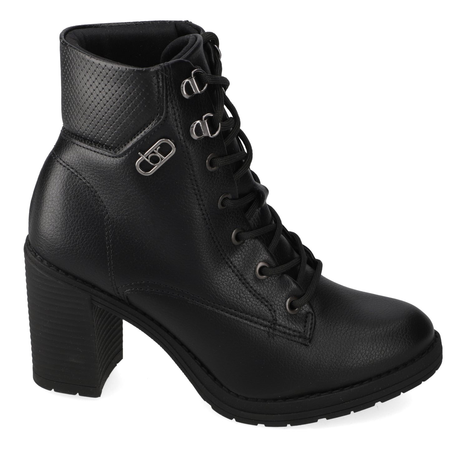 Botin Taco Ancho 7 cm Negro Beira Rio 35 / Negro