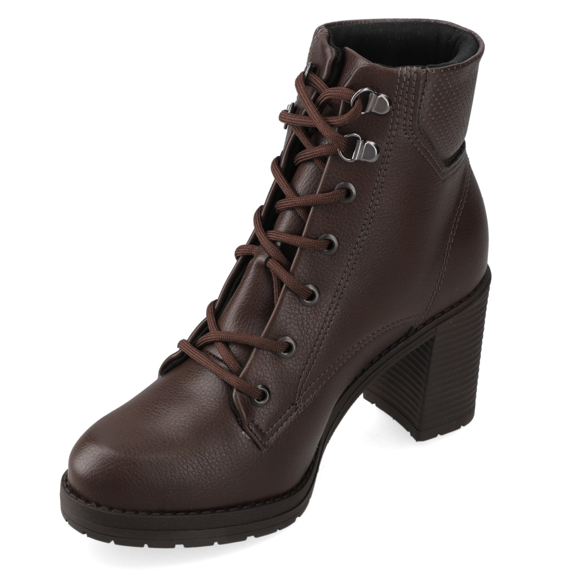Botin Taco Ancho 7 cm Café Beira Rio 35 / Café