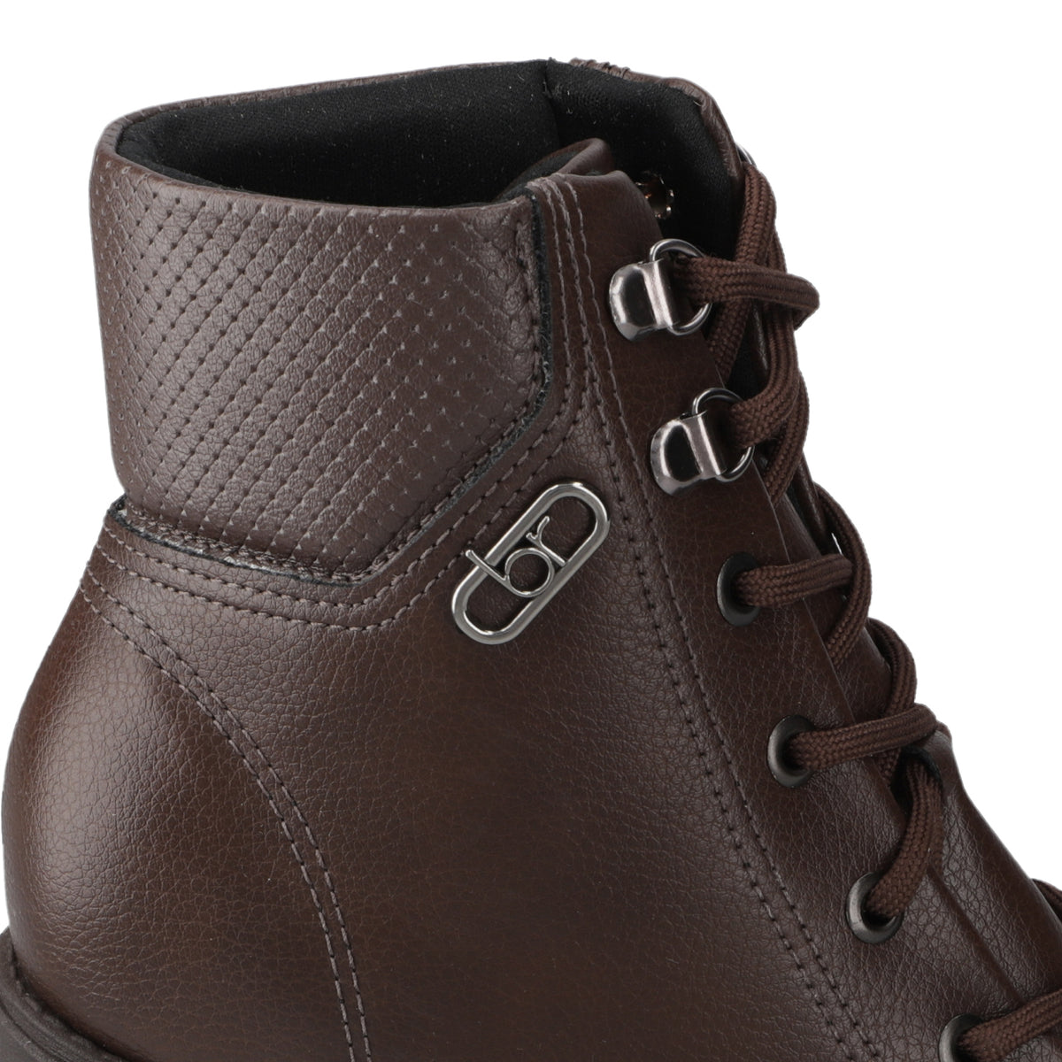 Botin Taco Ancho 7 cm Café Beira Rio 35 / Café