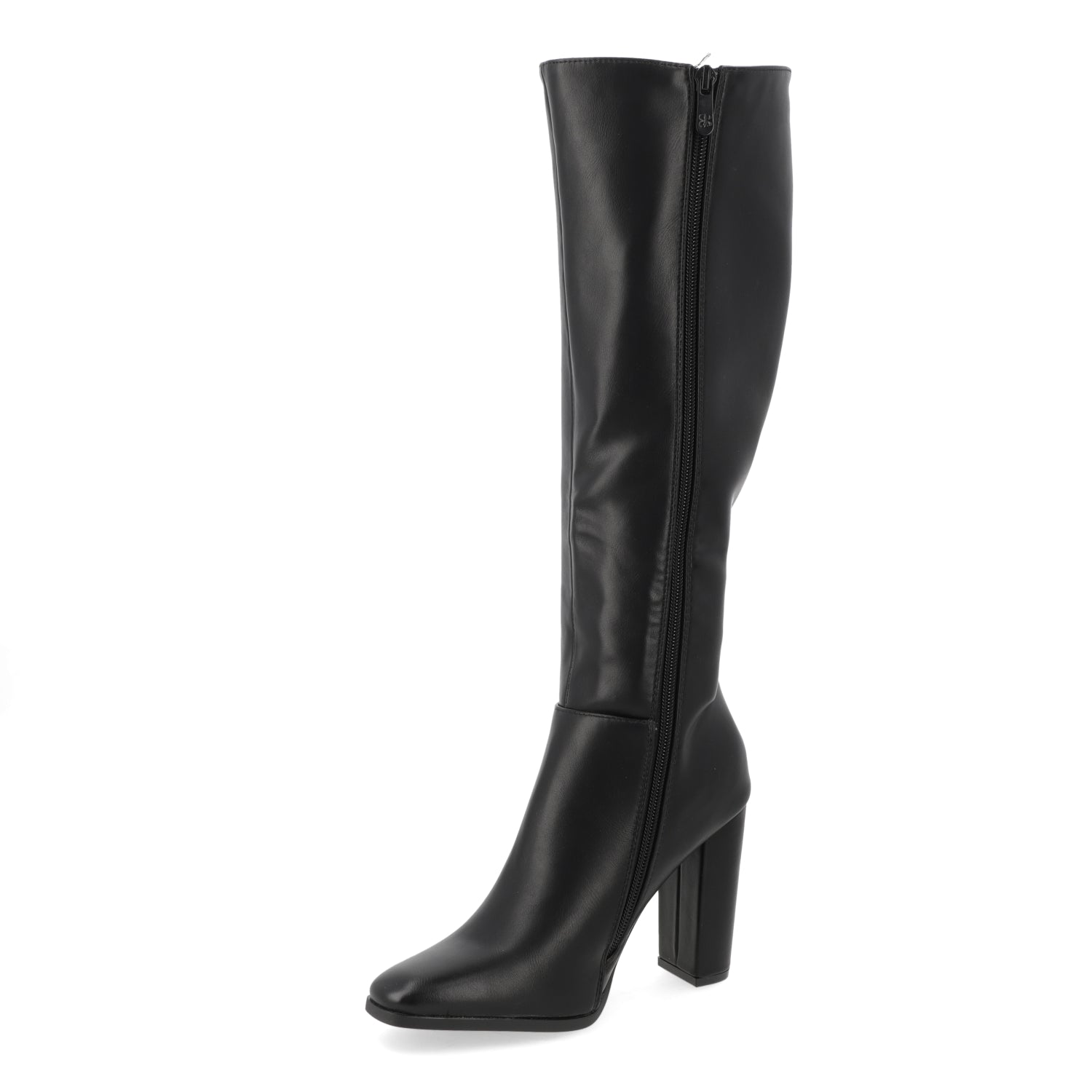 Bota Taco Ancho 10 cm Negro New Walk