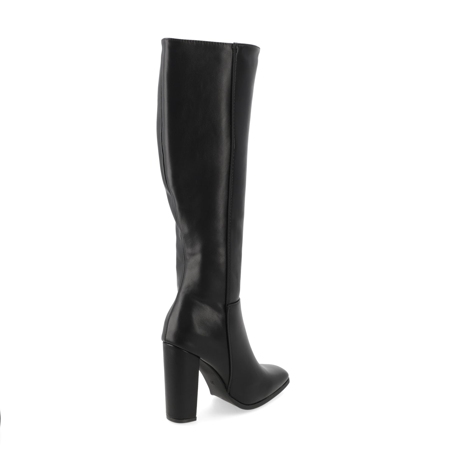 Bota Taco Ancho 10 cm Negro New Walk