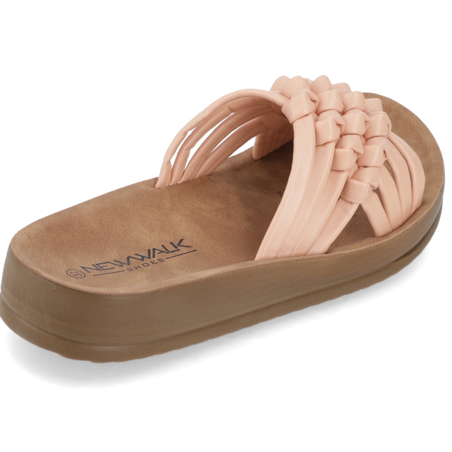 Sandalia Plana Nude New Walk Ecocuero 35 / Nude
