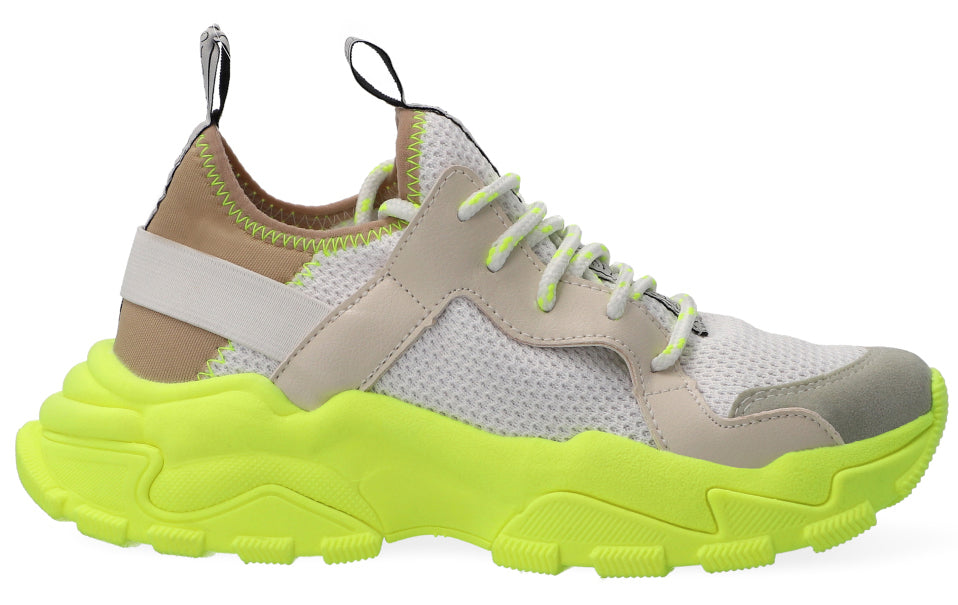 Zapatilla BKR Blanco Lima A 35 / Beige