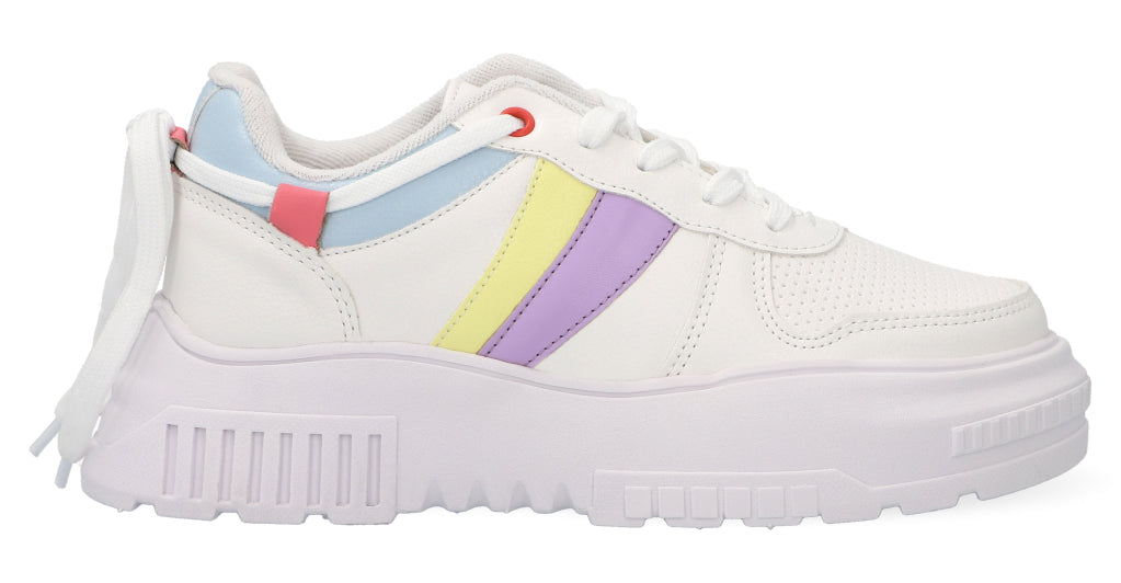 Zapatilla BKR Blanco A6460-BRANCO_GLACE 35 / Blanco