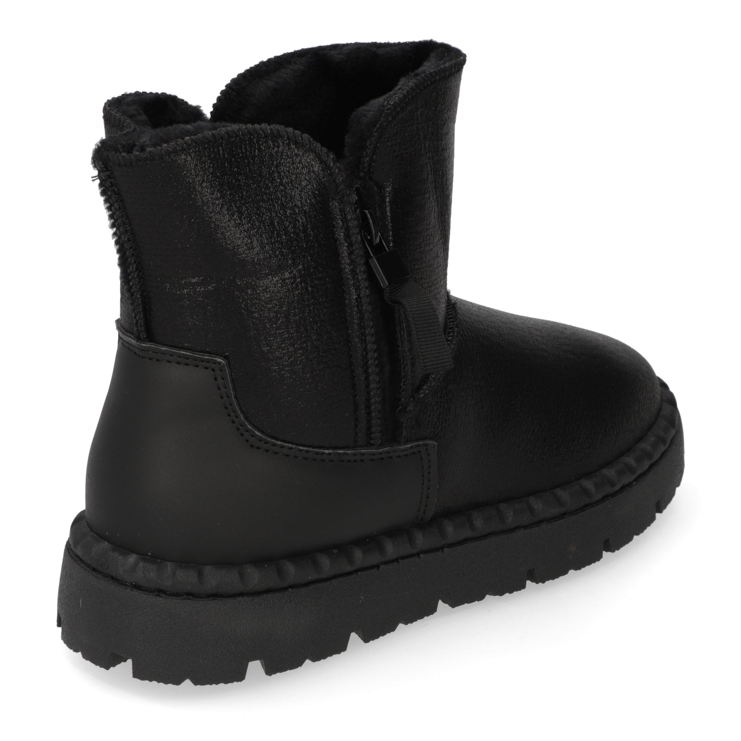Botas Planas Negro Agua de Coco 35 / Negro