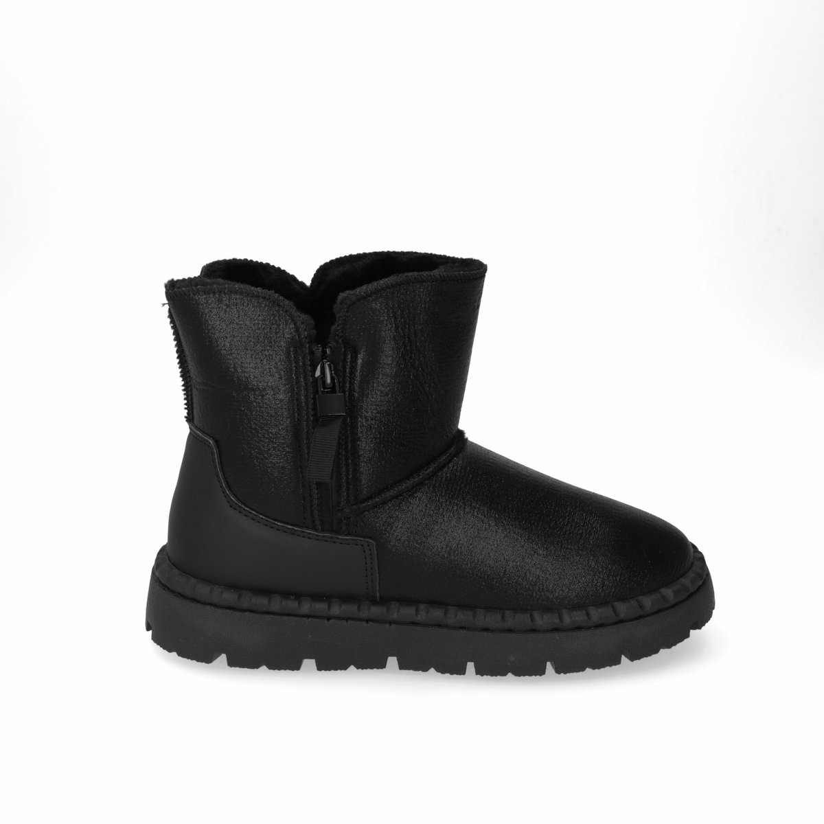 Botas Planas Negro Agua de Coco 35 / Negro