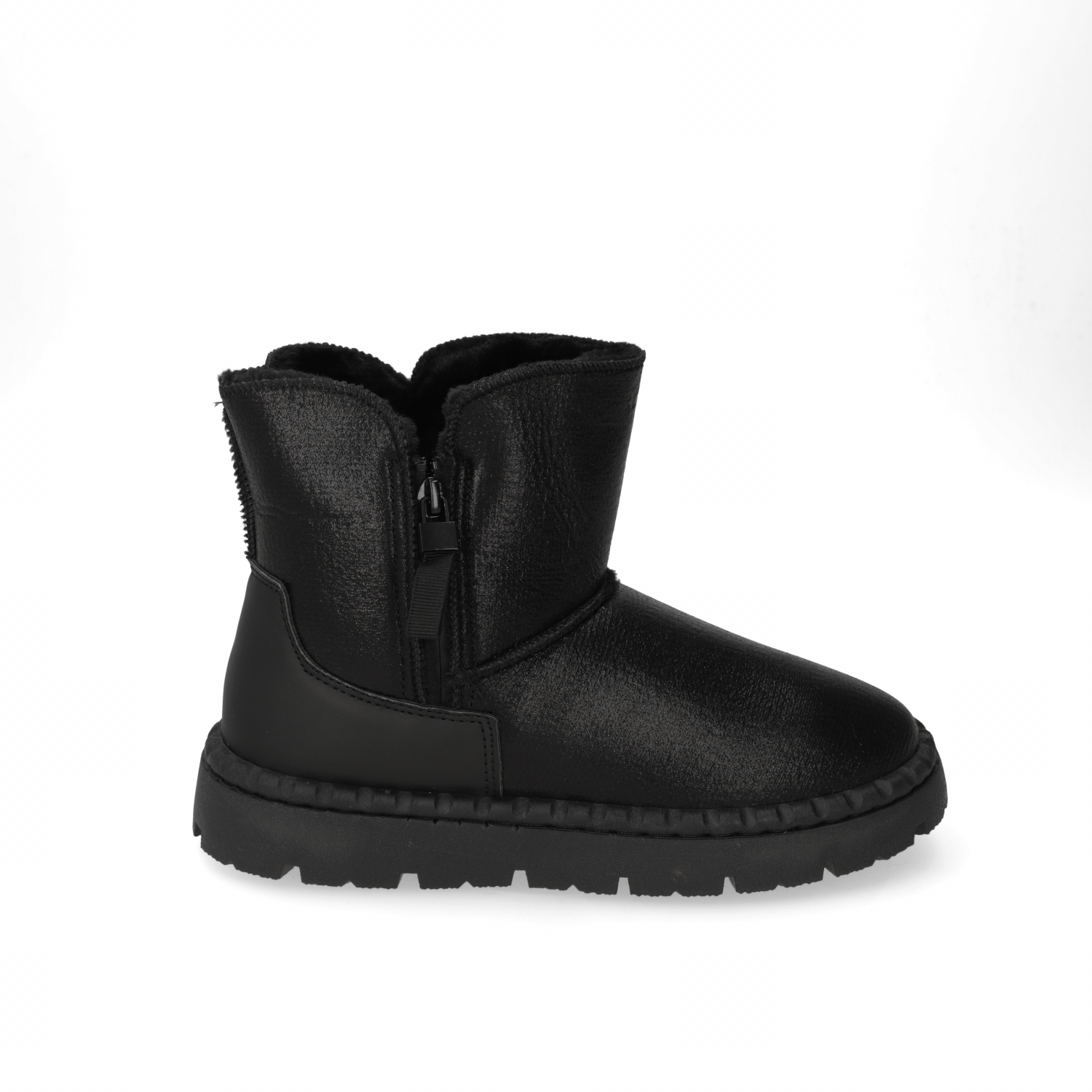 Botas Planas Negro Agua de Coco 35 / Negro