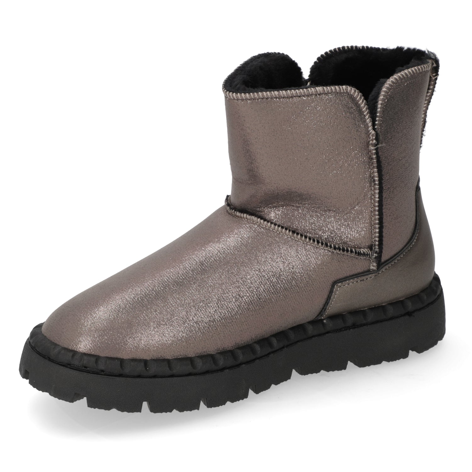 Botas Planas Bronce Agua de Coco 35 / Bronce