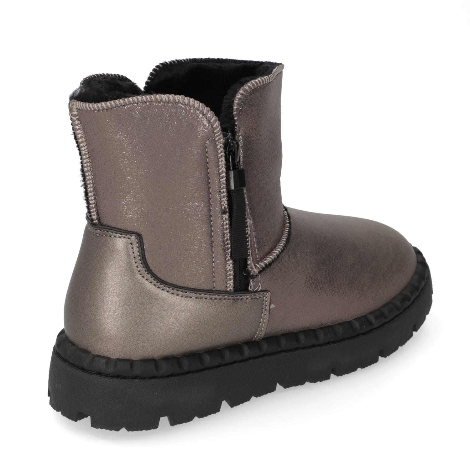 Botas Planas Bronce Agua de Coco 35 / Bronce
