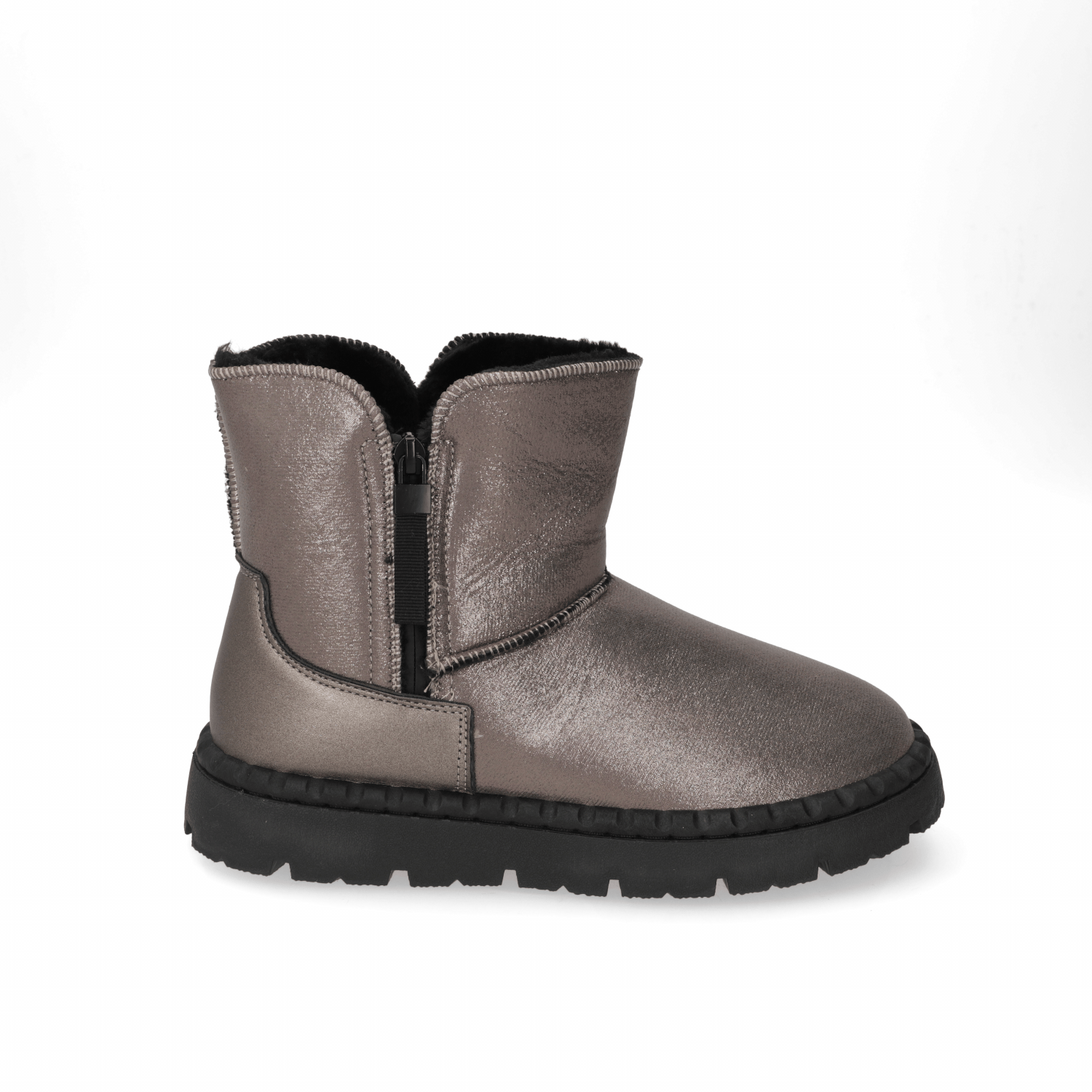 Botas Planas Bronce Agua de Coco 35 / Bronce