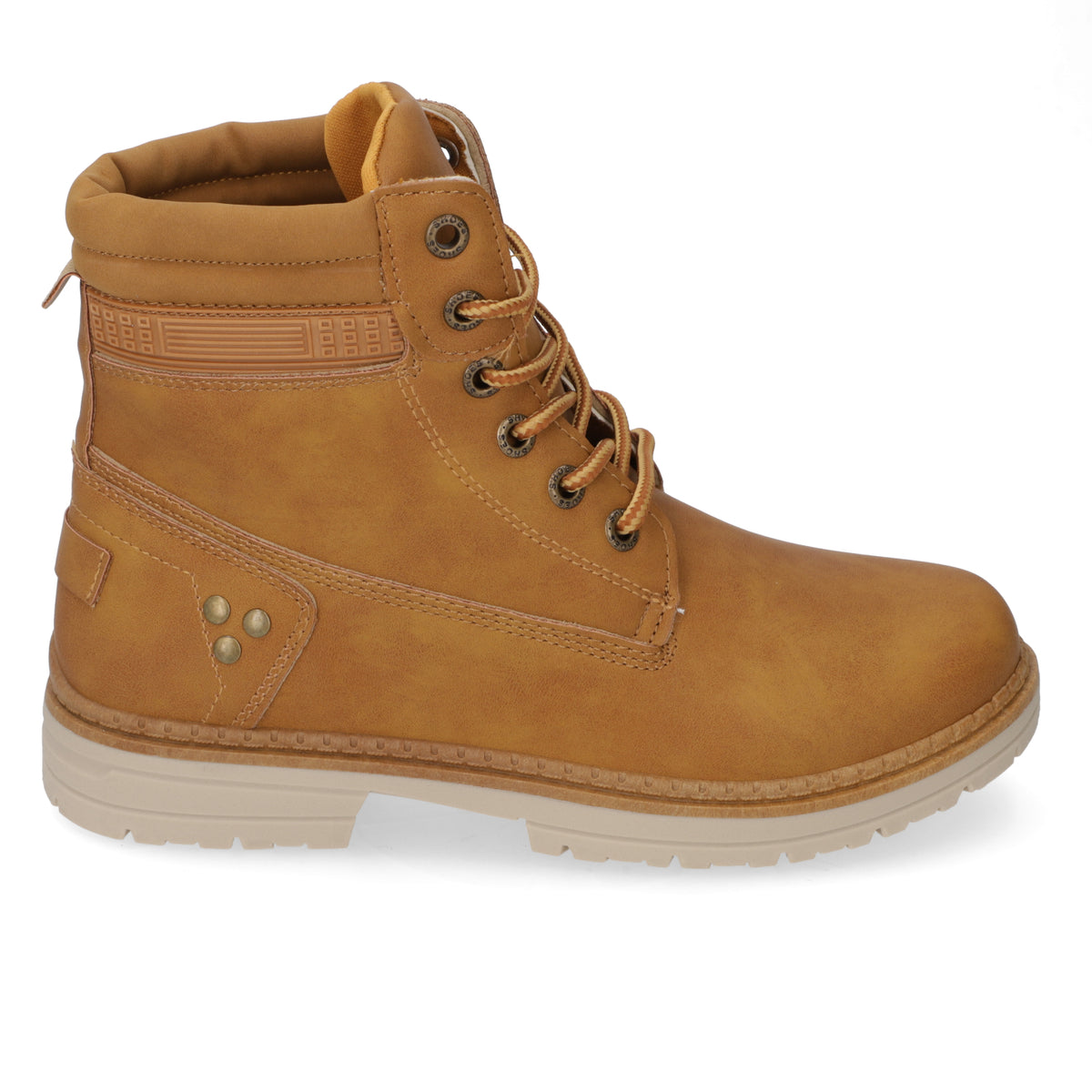 Botines Planos Camel New Walk 35 / Camel