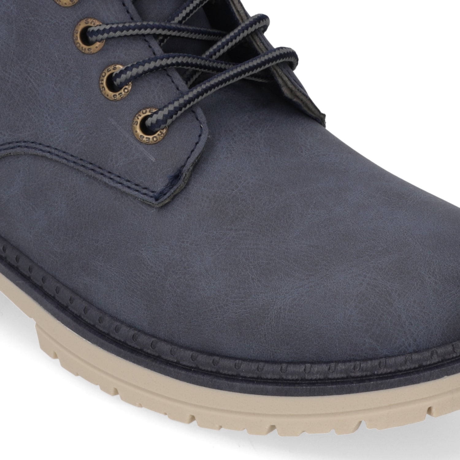 Botines Planos Azul Marino Dorette 35 / Azul Marino