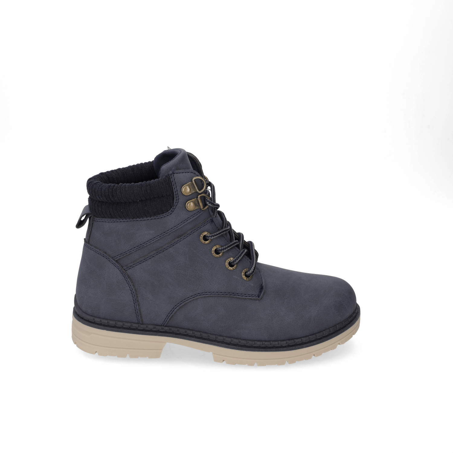 Botines Planos Azul Marino Dorette 35 / Azul Marino