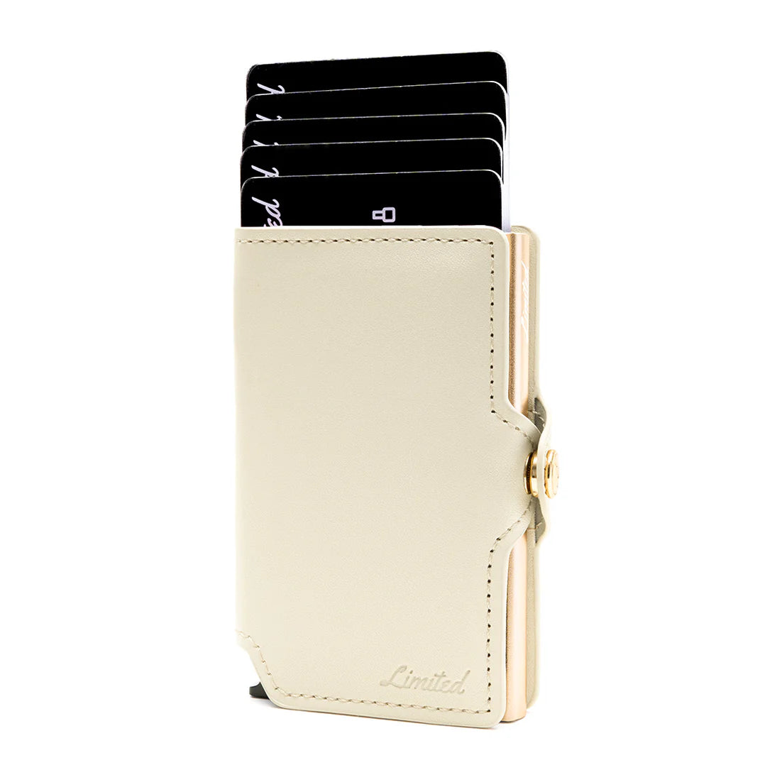 Billetera Citrus Beige Gold Limited