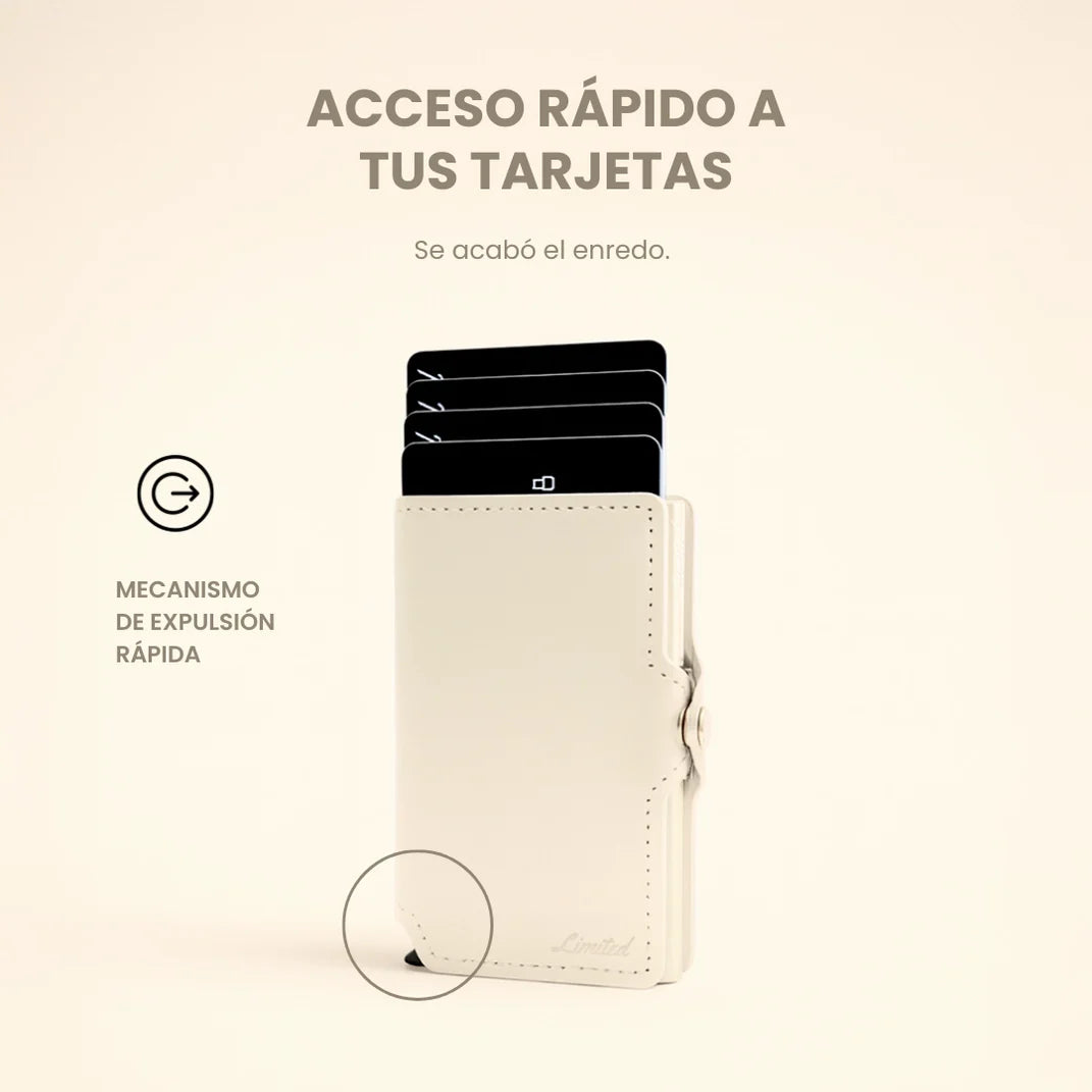 Billetera Citrus Beige Gold Limited