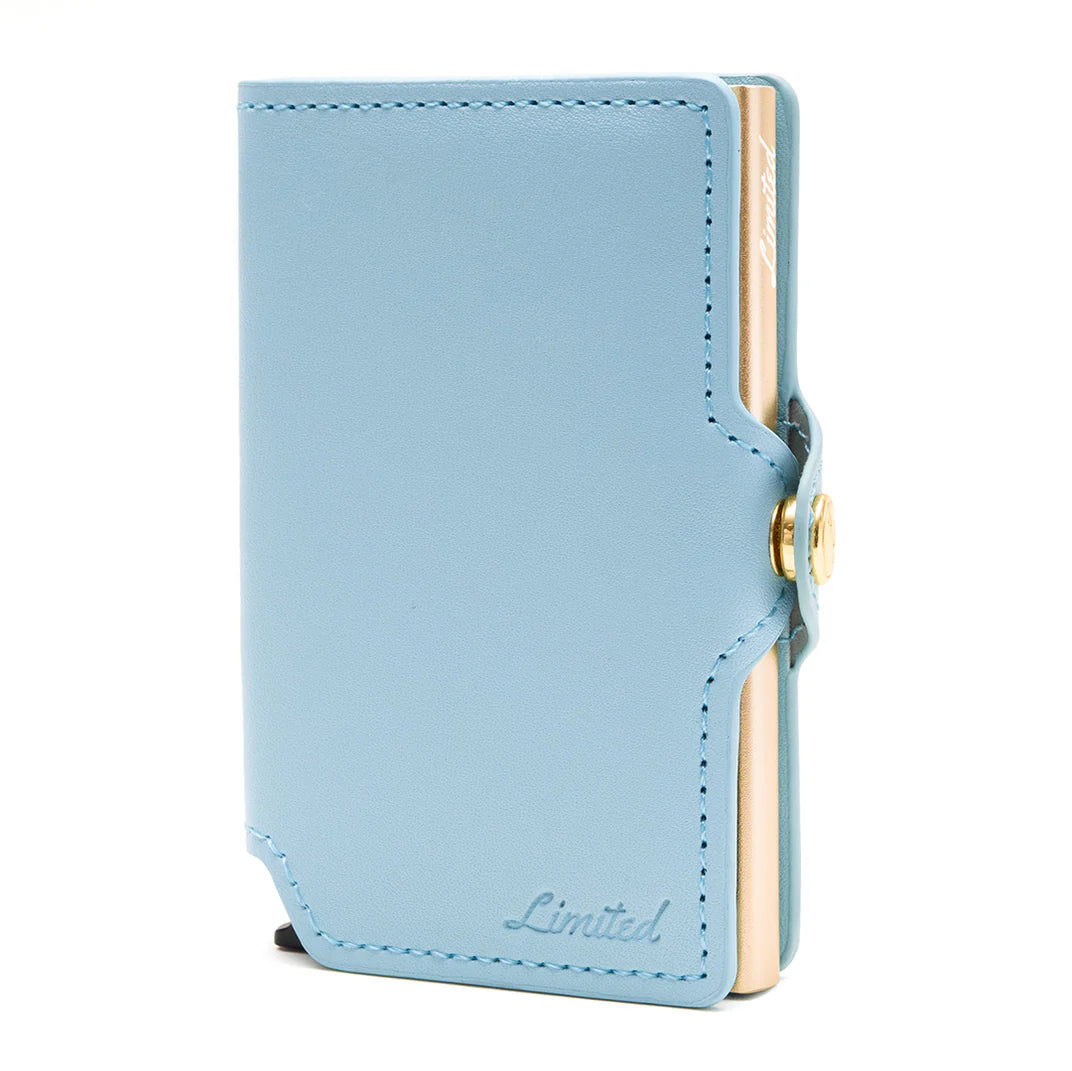 Billetera Citrus Lightblue Gold Limited