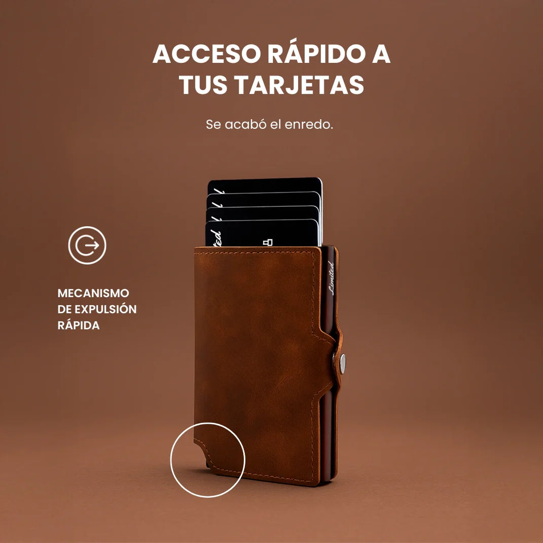 Billetera Slim Darkbrown Limited
