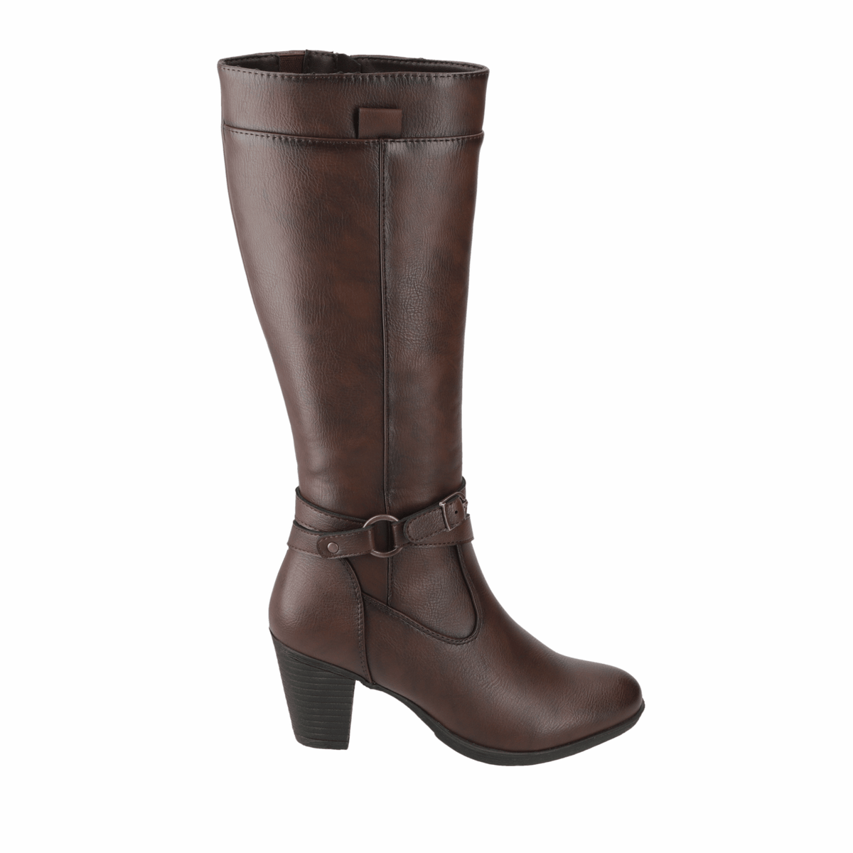 Bota Taco Ancho Café Dorette