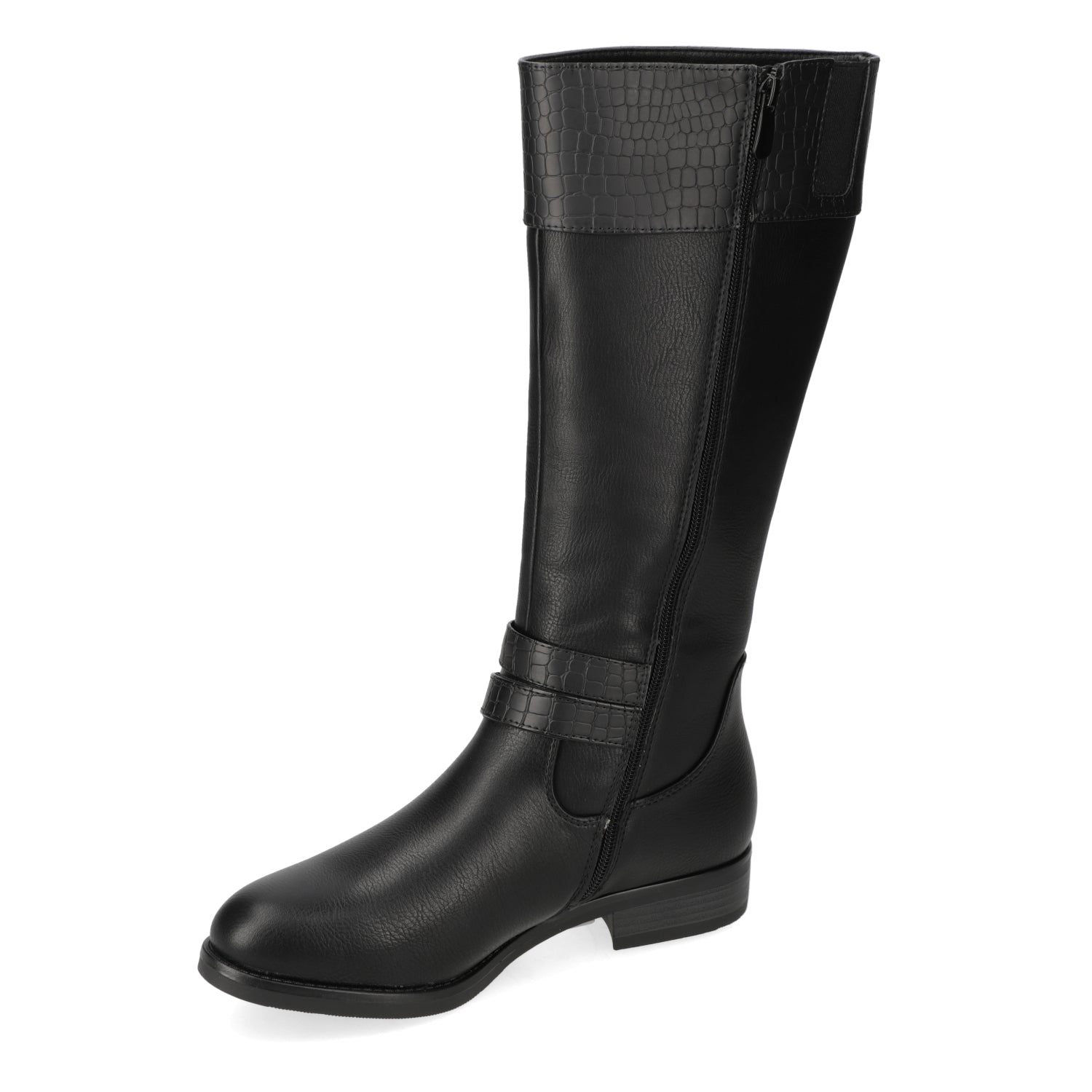 Botas Planas Negro Agua de Coco 35 / Negro