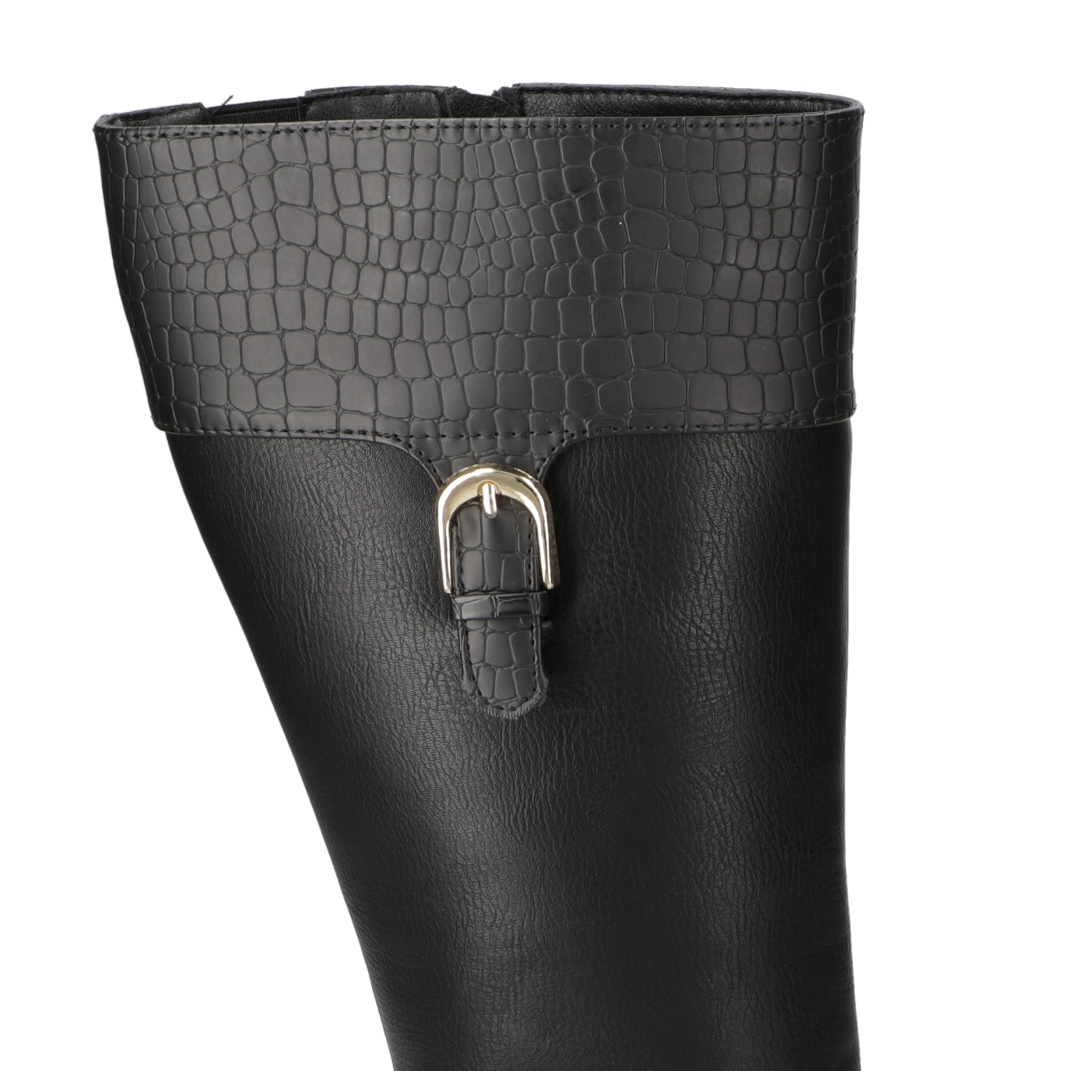 Botas Planas Negro Agua de Coco 35 / Negro