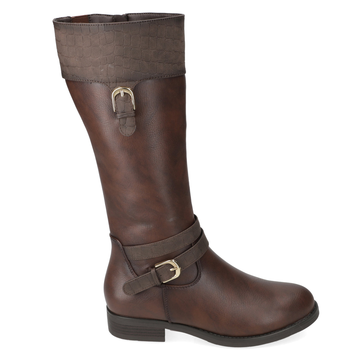 Botas Planas Café Agua de Coco 35 / Café