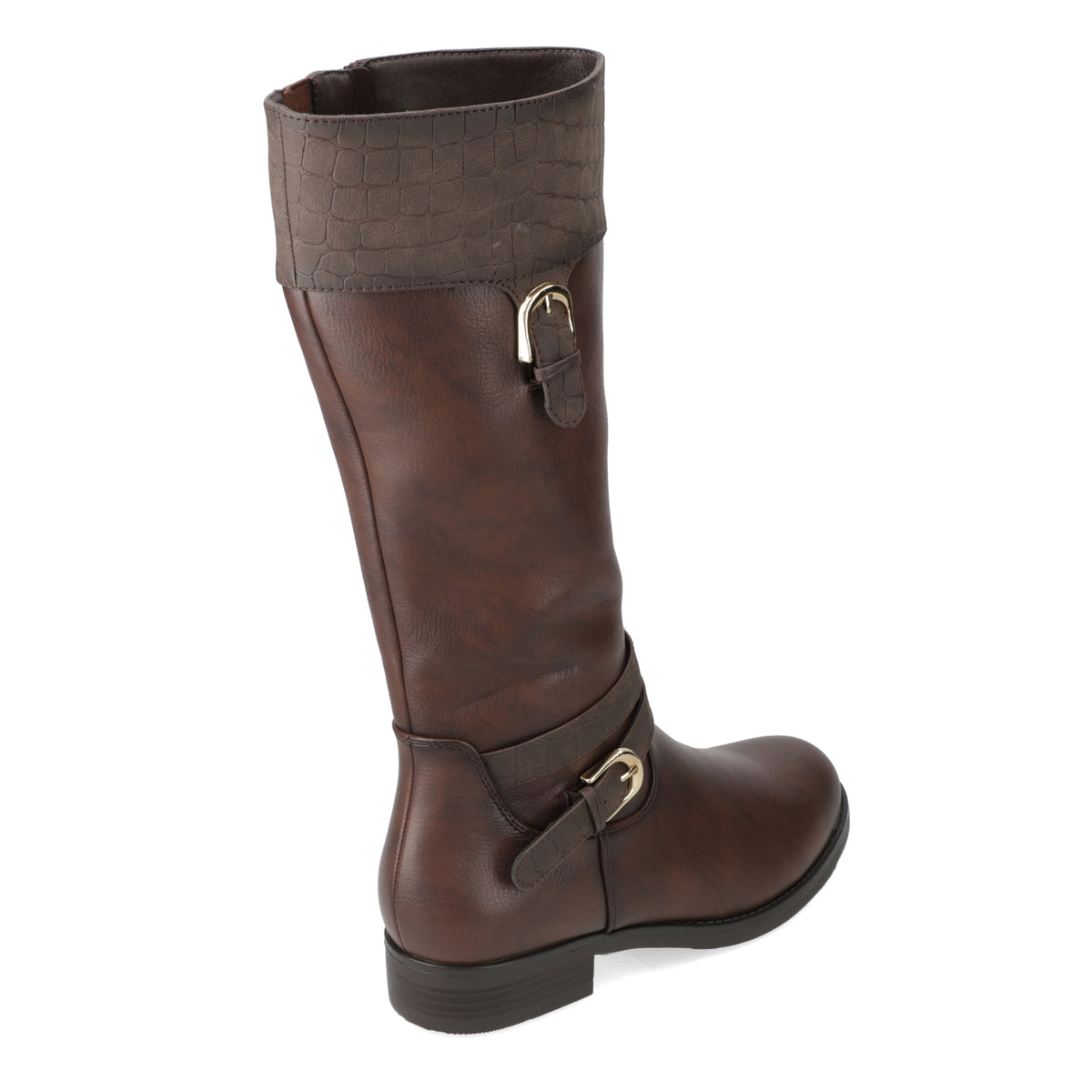 Botas Planas Café Agua de Coco 35 / Café