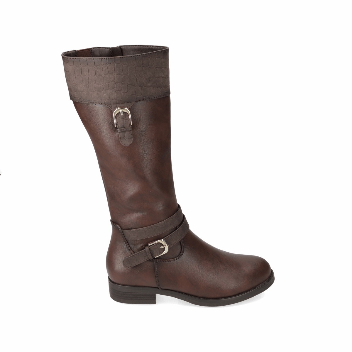 Botas Planas Café Agua de Coco 35 / Café