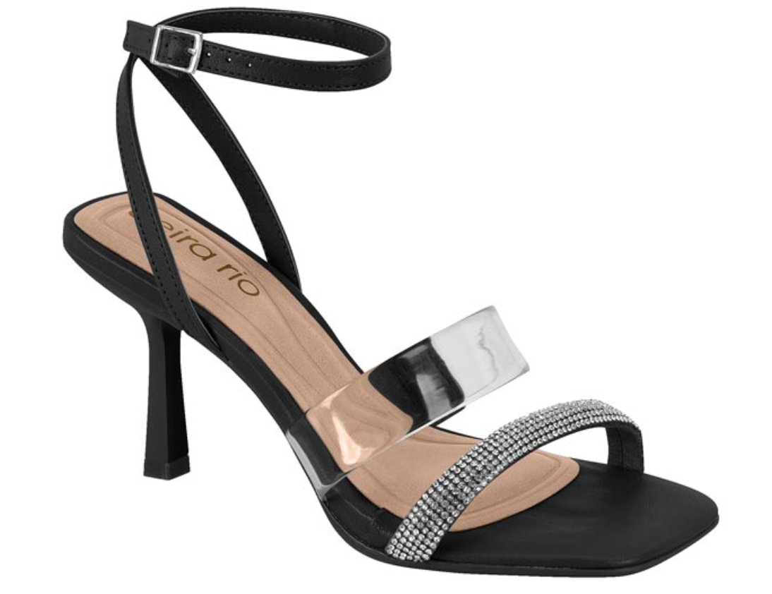 Sandalia Beira Rio Negro 8490-104-24743-87719