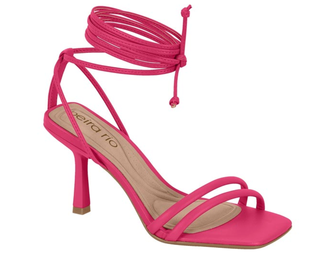Sandalia Beira Rio Pink 8490-100-24744-87205