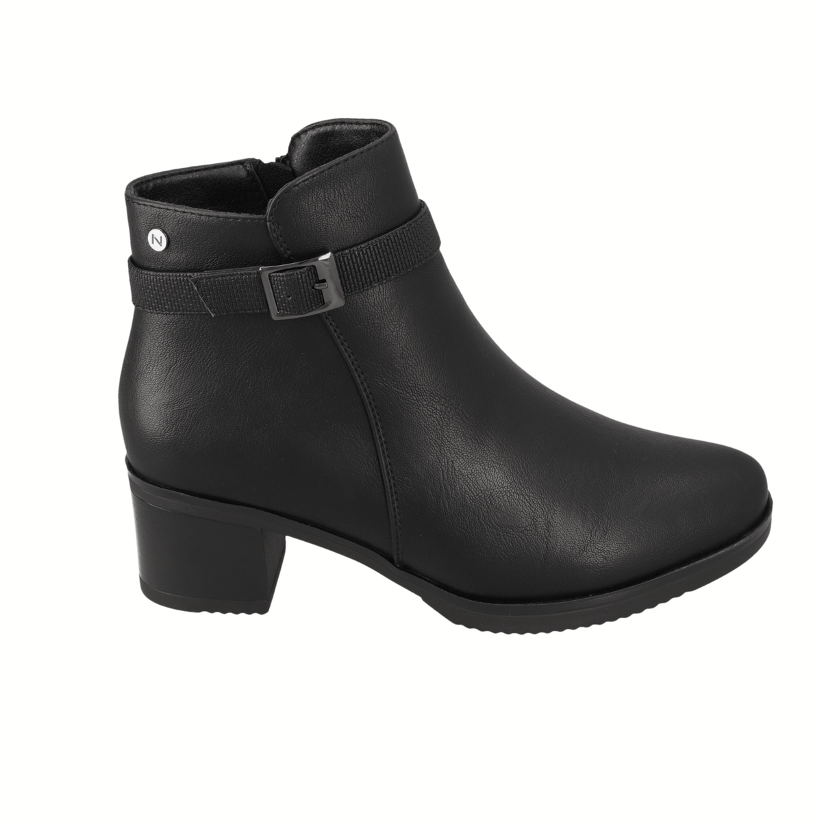 Botín Negro New Walk 35 / Negro