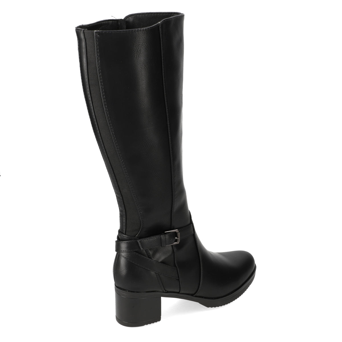 Bota Taco Ancho 5 cm Negro Agua de Coco 35 / Negro
