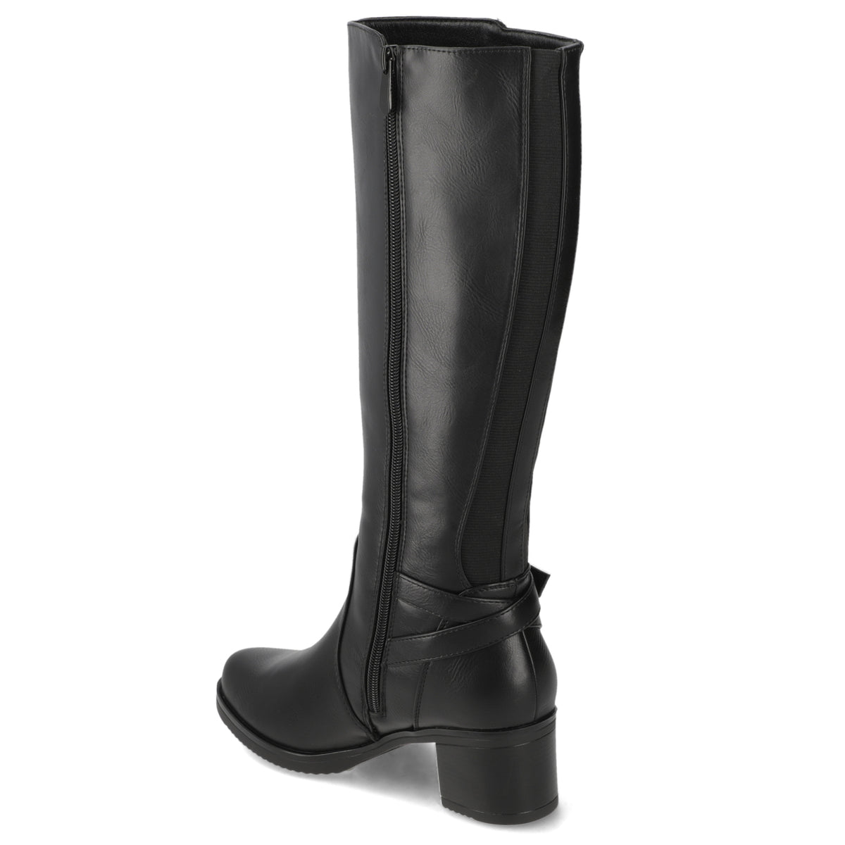 Bota Taco Negro New Walk