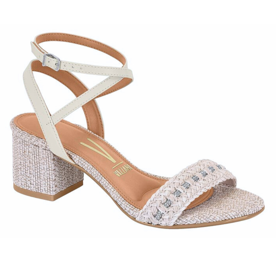 Sandalia Taco Cuadrado Eco Cuero Blanco 6291-1477-28517-99116